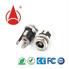 DC-025M,DC母座，DC音叉插頭，插板母座，充電頭，DC plug,連接器，適配器插頭，端子，防水母座，DC插頭廠家